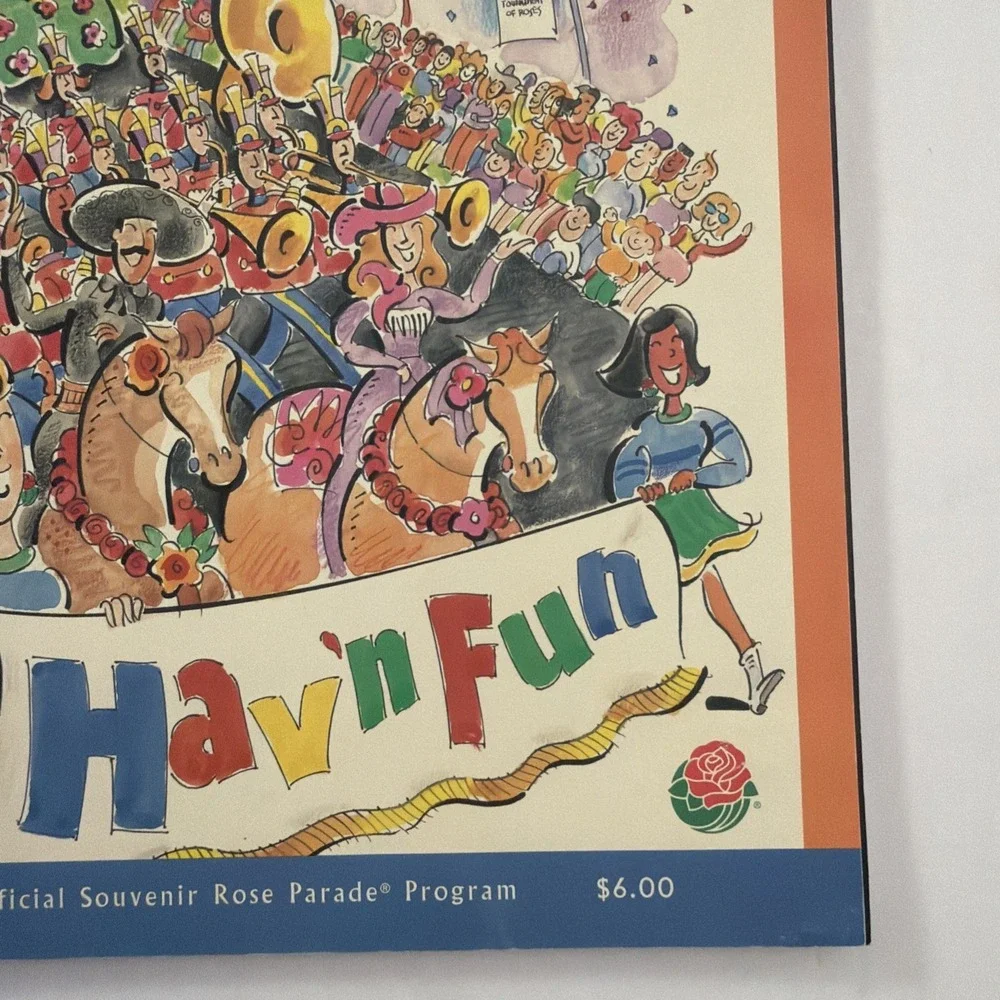 109th Tournament Of Roses Parade Official 1998 Program Carol Burnett